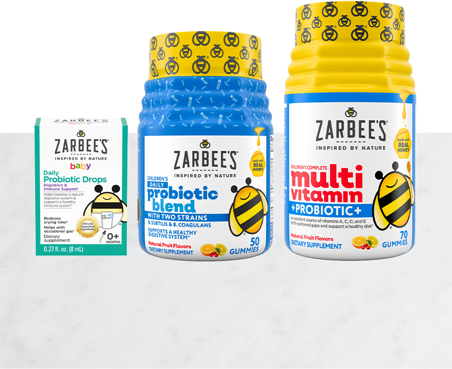 Zarbee's digestive products package