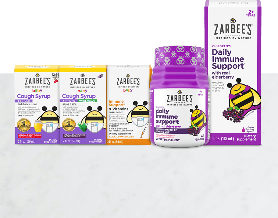  Zarbees immune support product packages