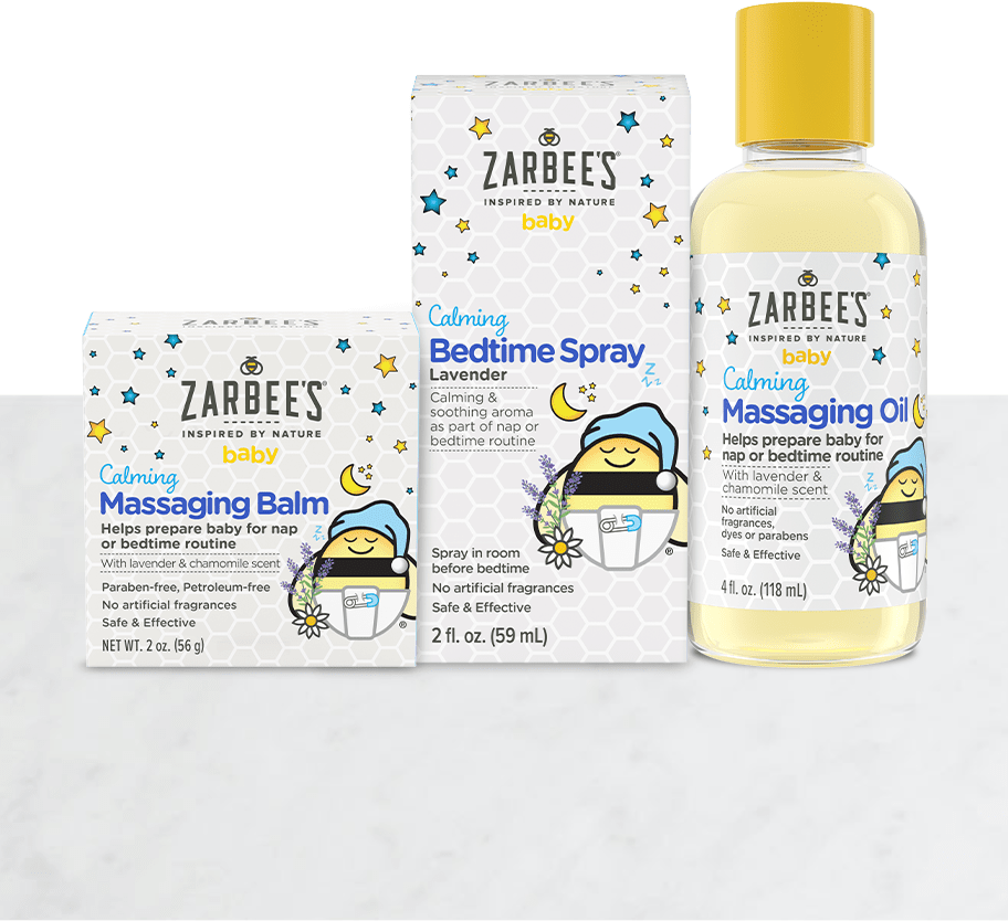 Zarbee's sleep baby products package